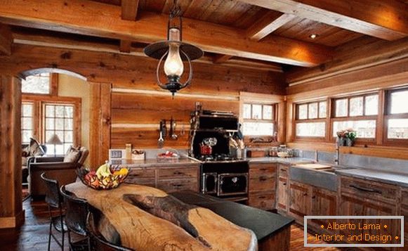 Wooden Kitchen Photo 7