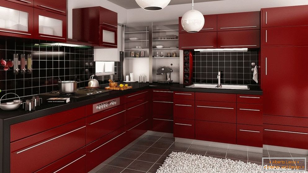 Modern kitchen design