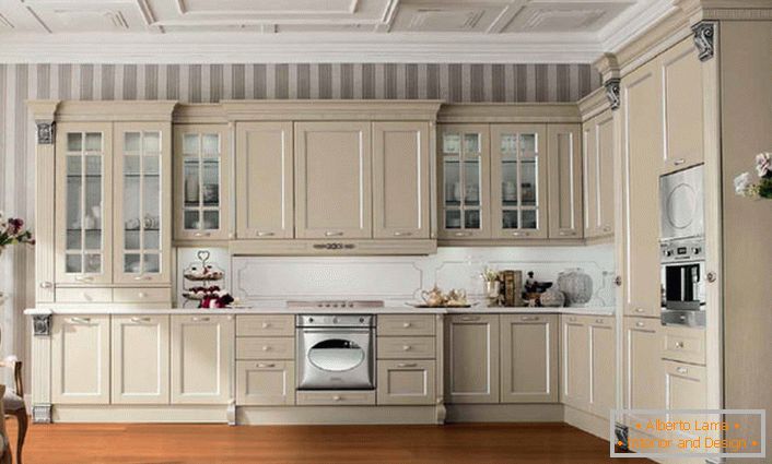 Neoclassical style kitchen