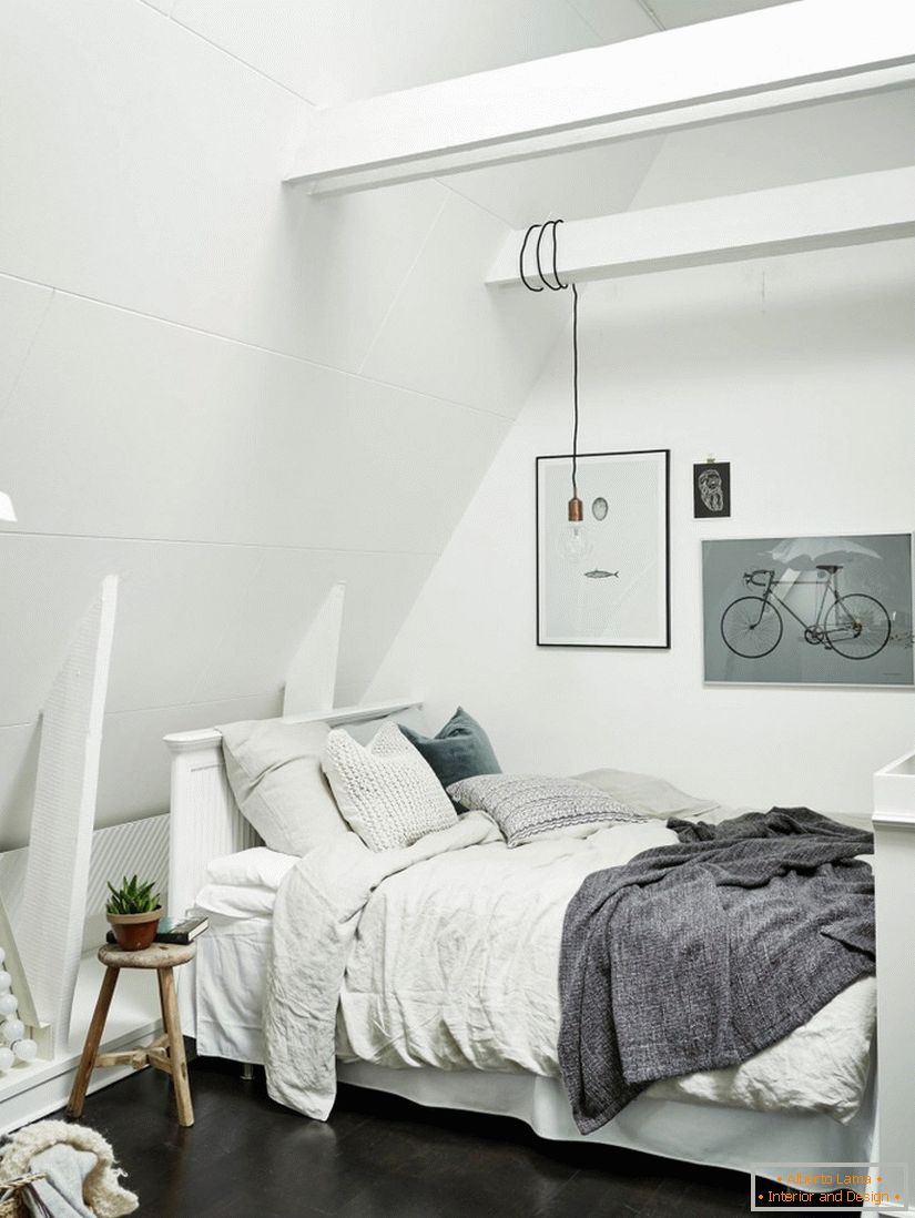 Snow White Bedroom Houses in Sweden
