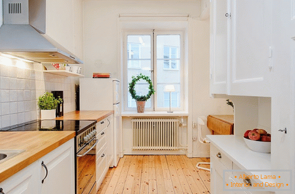 Kitchen in Scandinavian style