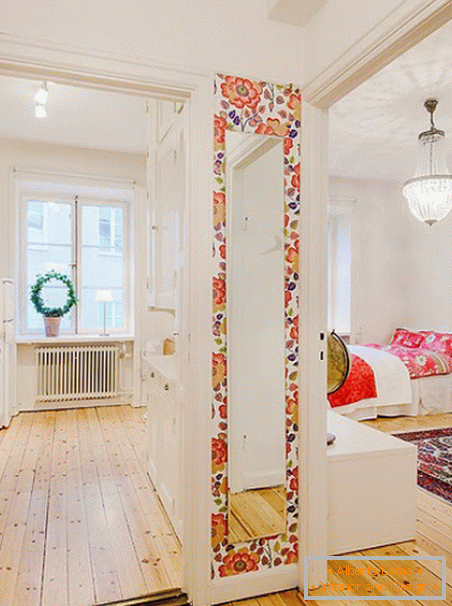 Hall in Scandinavian style