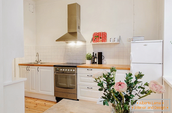 Kitchen in Scandinavian style