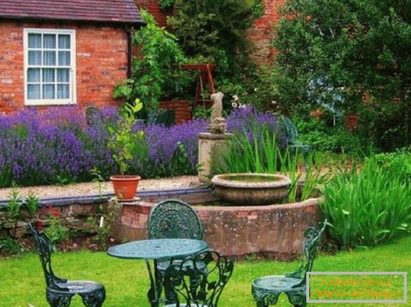 Landscaping of the courtyard of a private house, photo 26