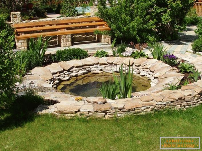 Landscaping design of the garden in a cozy country style (52 photos)
