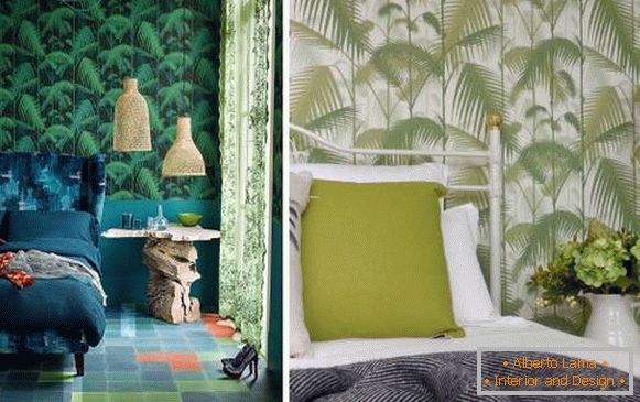 Stylish Bedroom Design - photo 2015 modern wallpaper ideas