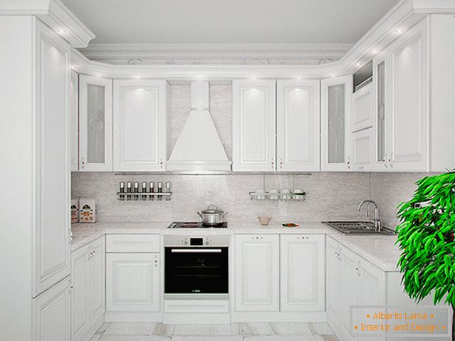 Design of a small kitchen