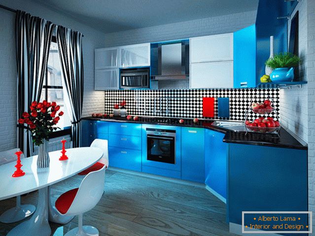 Design of a small kitchen