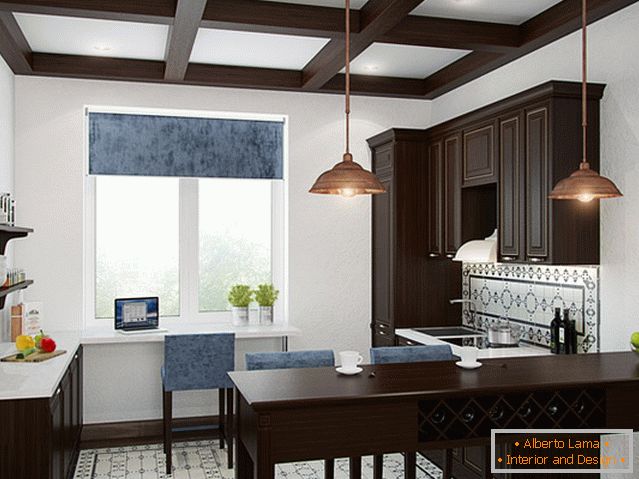 Design of a small kitchen