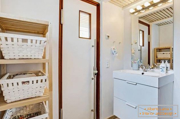 Bathroom in a small private house