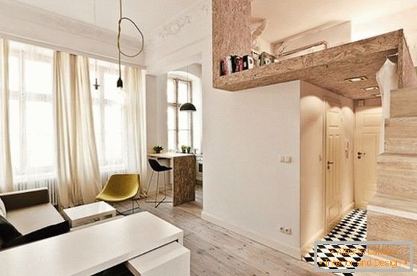 Design of a small apartment