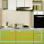 Green Linear Kitchen