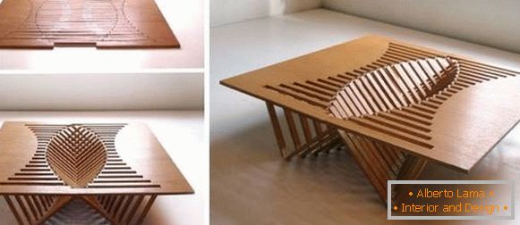Multifunctional furniture table transformer