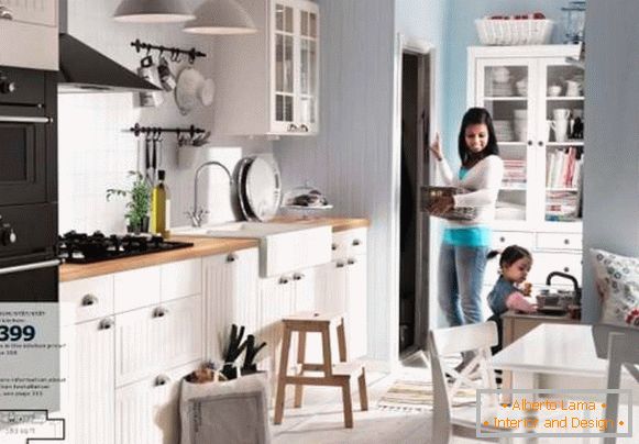 White kitchen Ikea 2015