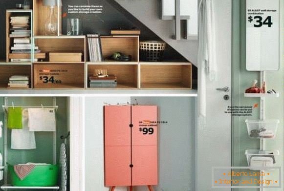 Comfortable shelves and storage cabinets IKEA 2015