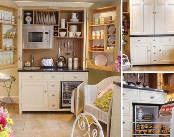 Kitchen cabinet in the style of Provence