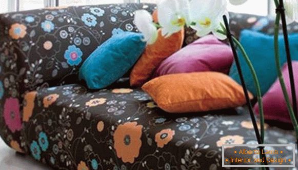 Furniture fabrics with patterns