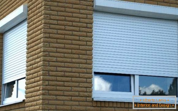 metal shutters on windows, photo 21