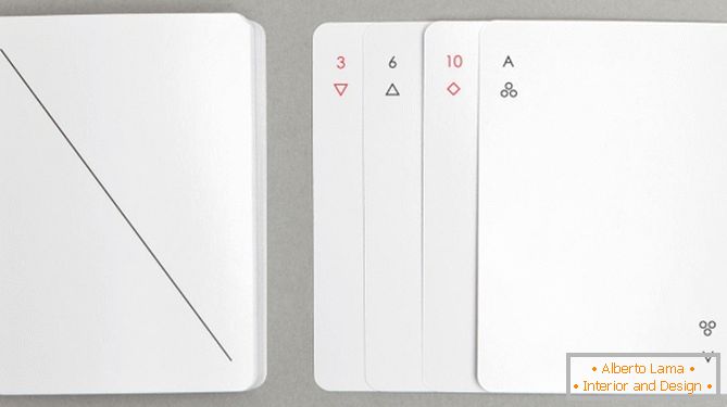 IOLA minimalistic playing cards from Joe Doucet
