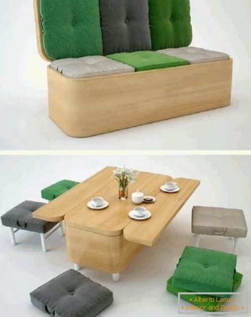 Multifunctional sofa set