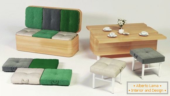Soft seating for guests