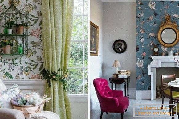 What are the fashionable wallpapers in 2016 - a picture of birds in the photo