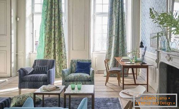 Fashionable fabrics for curtains, furniture and carpets 2016 from Designers Guild