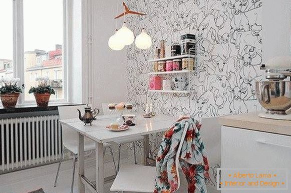 washable wallpaper for kitchen photo, photo 44