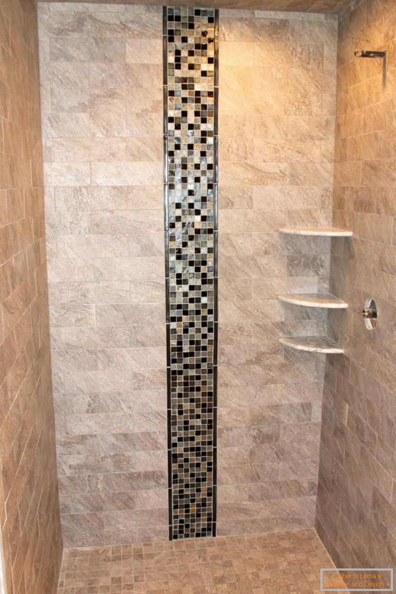 Mosaic for a bathroom - 100 photos of ideas how to decorate