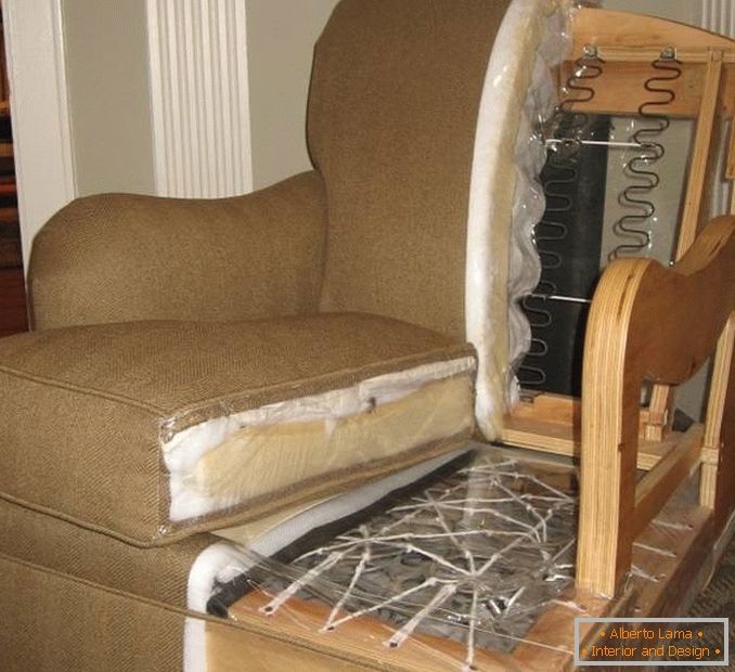 Cushioned furniture и её наполнение