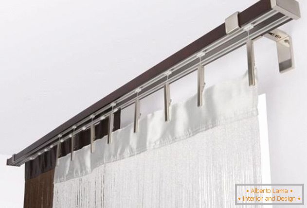 profile cornice for curtains wall, photo 2
