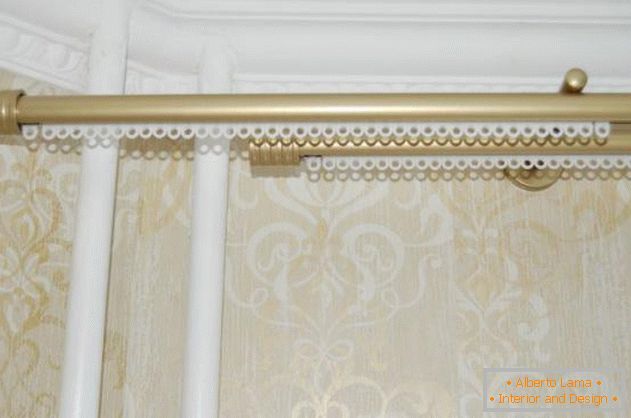 plastic cornices curtains wall, photo 23
