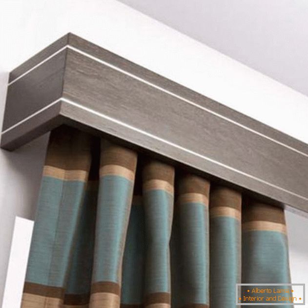 cornices for curtains baguette wall, photo 24