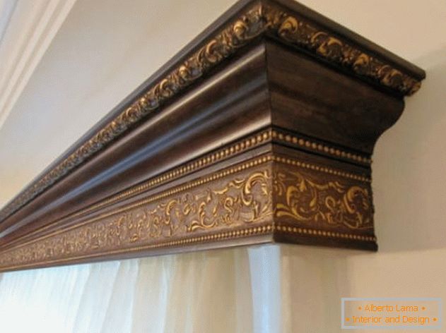 cornices for curtains, wall-mounted, photo 26