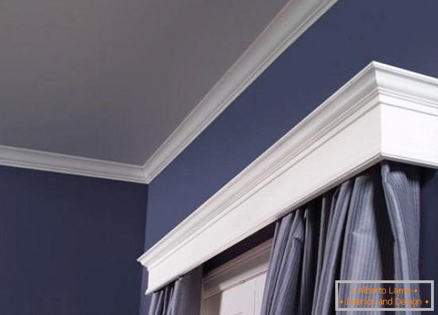 plastic cornices curtains wall, photo 3