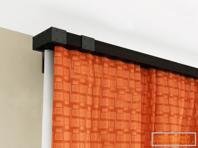 curtain rod for curtains wall double-row, photo 33