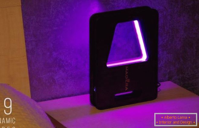 LED table lamp with dimming and RGB