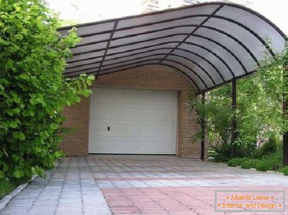 Figured carports from polycarbonate, photo 2