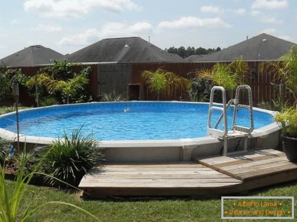 Beautiful and inexpensive pools - modern design photo