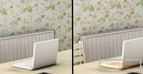 Heat-sensitive wallpaper from Shi Yuan