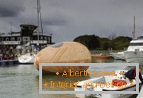 Unusual floating house Exbury Egg from studio PAD, group SPUD and Stephen Turner