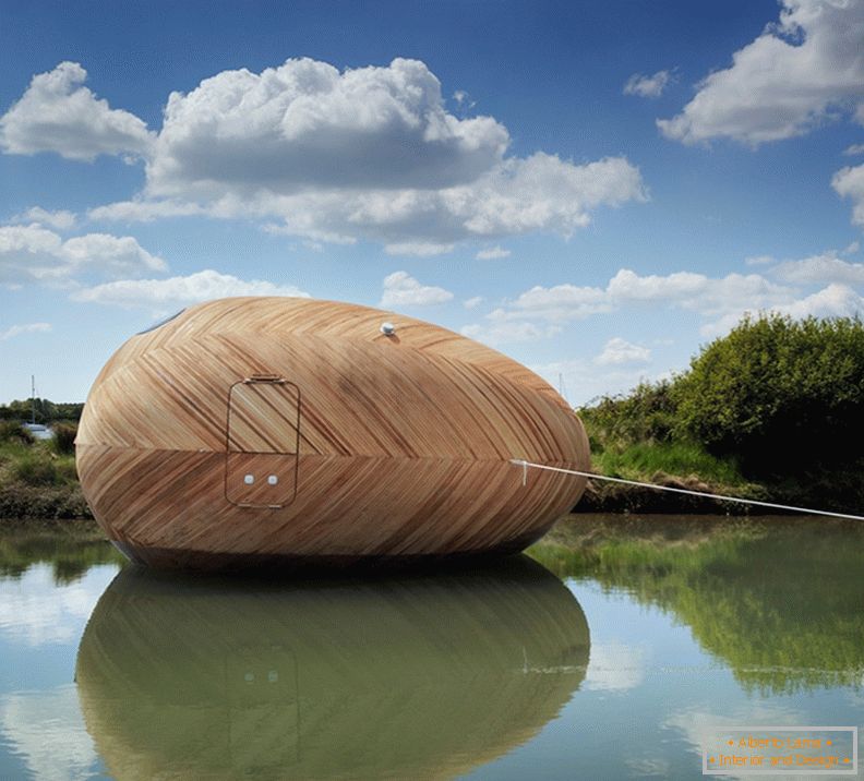 House Exbury Egg side view