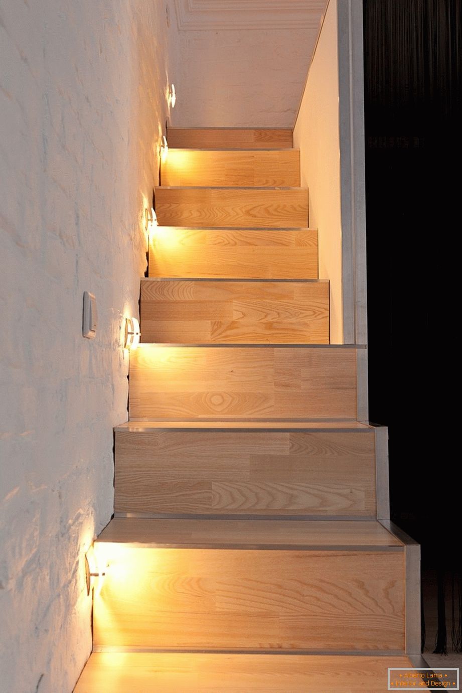 Stairs made of wood