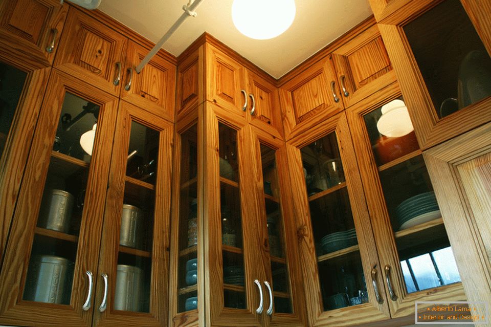 Glass mezzanine in vintage style