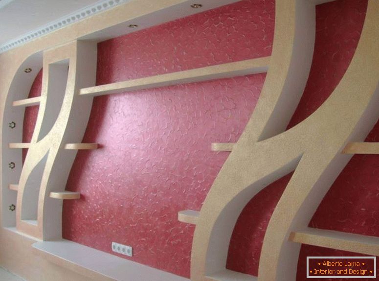 photo-48-various-constructions-niches-under-TV-from-gypsum cardboard