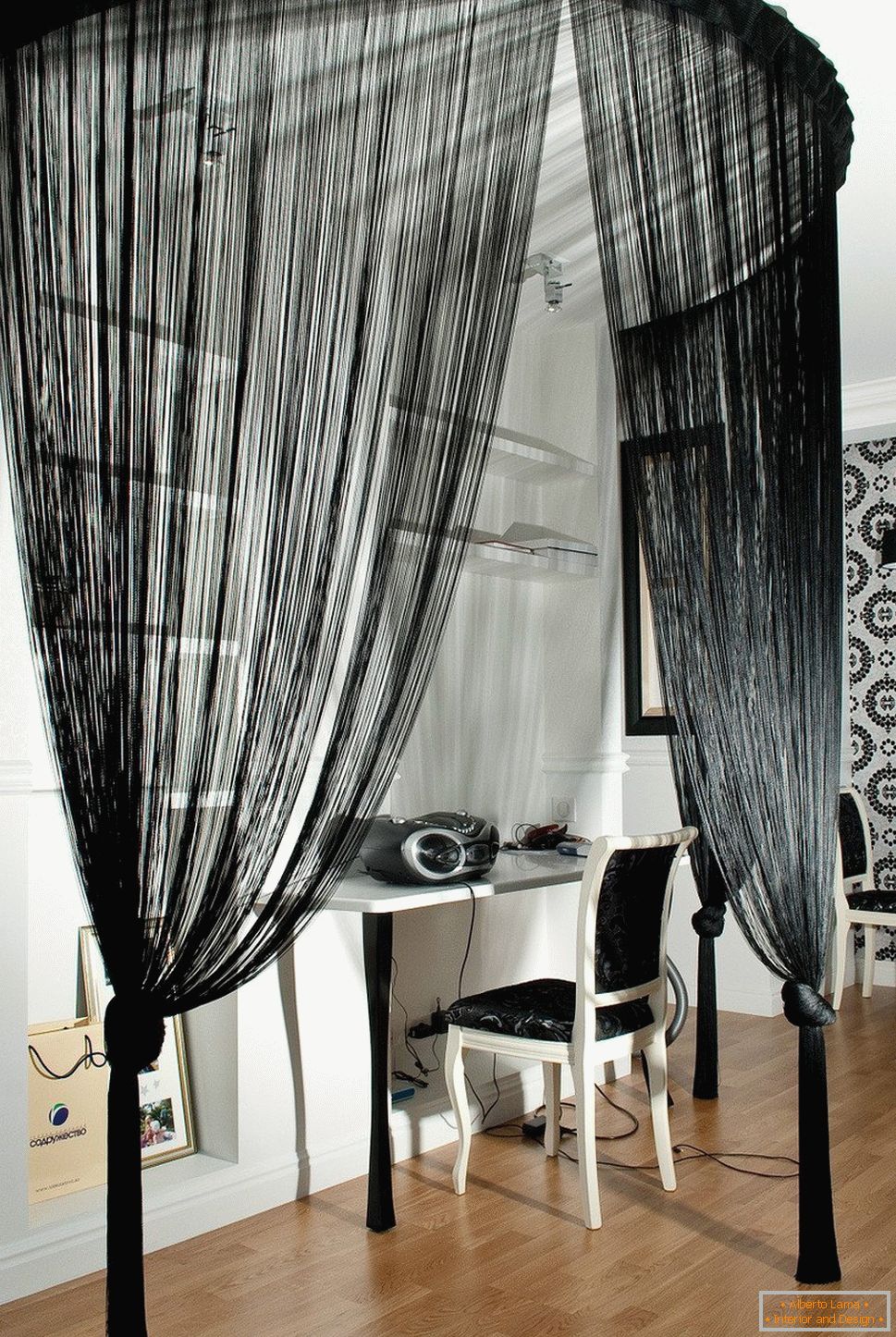 Interesting application of curtains
