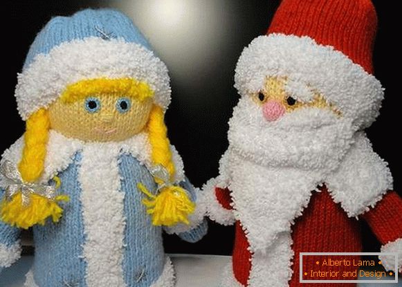 knitted Christmas toys with own hands, photo 9