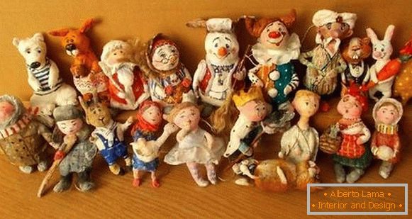 vintage New Year's toys by own hands, photo 37