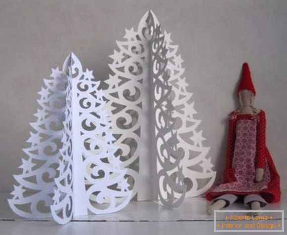 paper Christmas toys with their own hands, photo 8