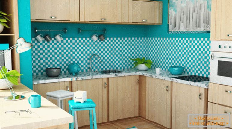 blue-wallpaper-for-light-kitchen